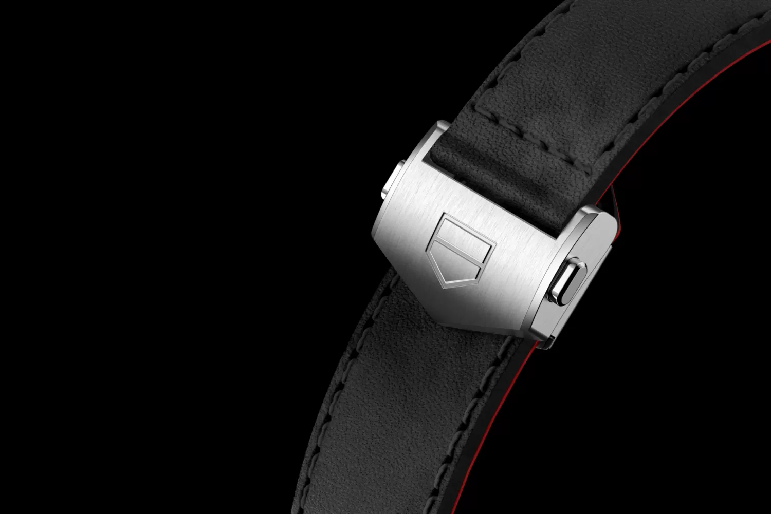 TAG Heuer Accesorios^Black Leather Strap Calibre E4 42 Mm