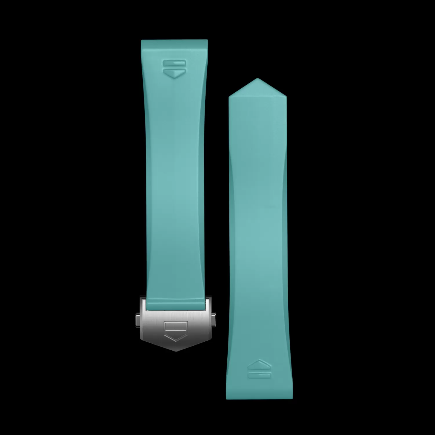 TAG Heuer Accesorios^Light Blue Rubber Strap Calibre E4 42 Mm