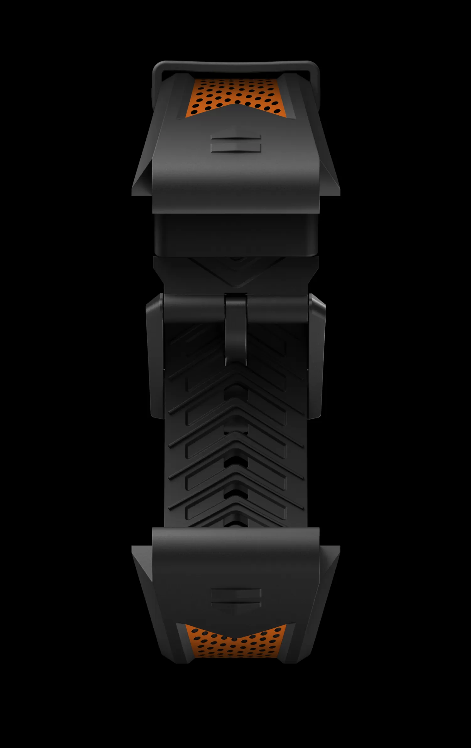 TAG Heuer Accesorios^Orange And Black Sport Strap Calibre E4 45 Mm