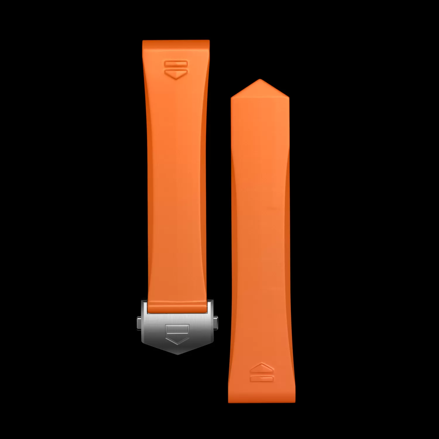 TAG Heuer Accesorios^Orange Rubber Strap Calibre E4 42 Mm