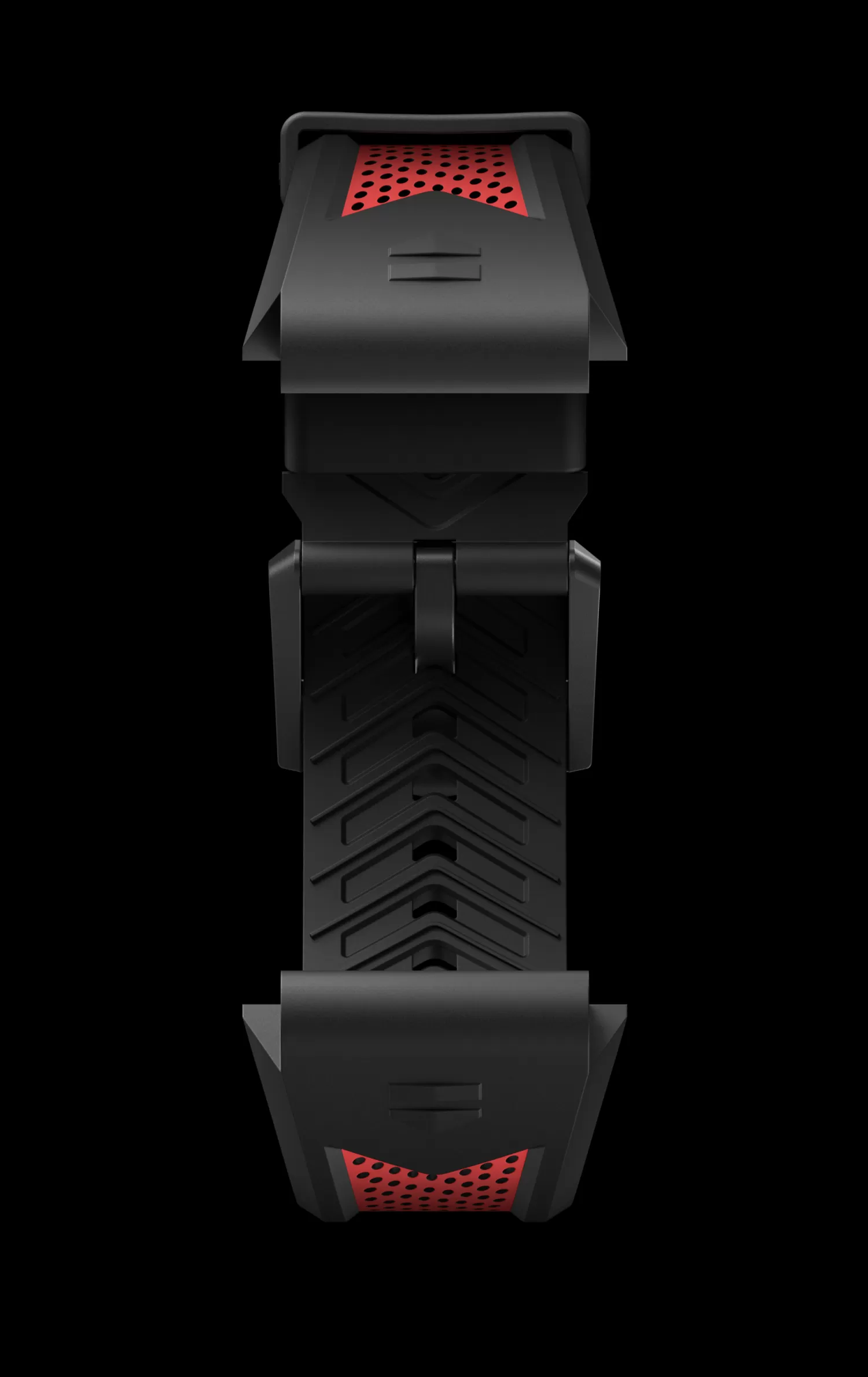 TAG Heuer Accesorios^Red And Black Sport Strap Calibre E4 45 Mm