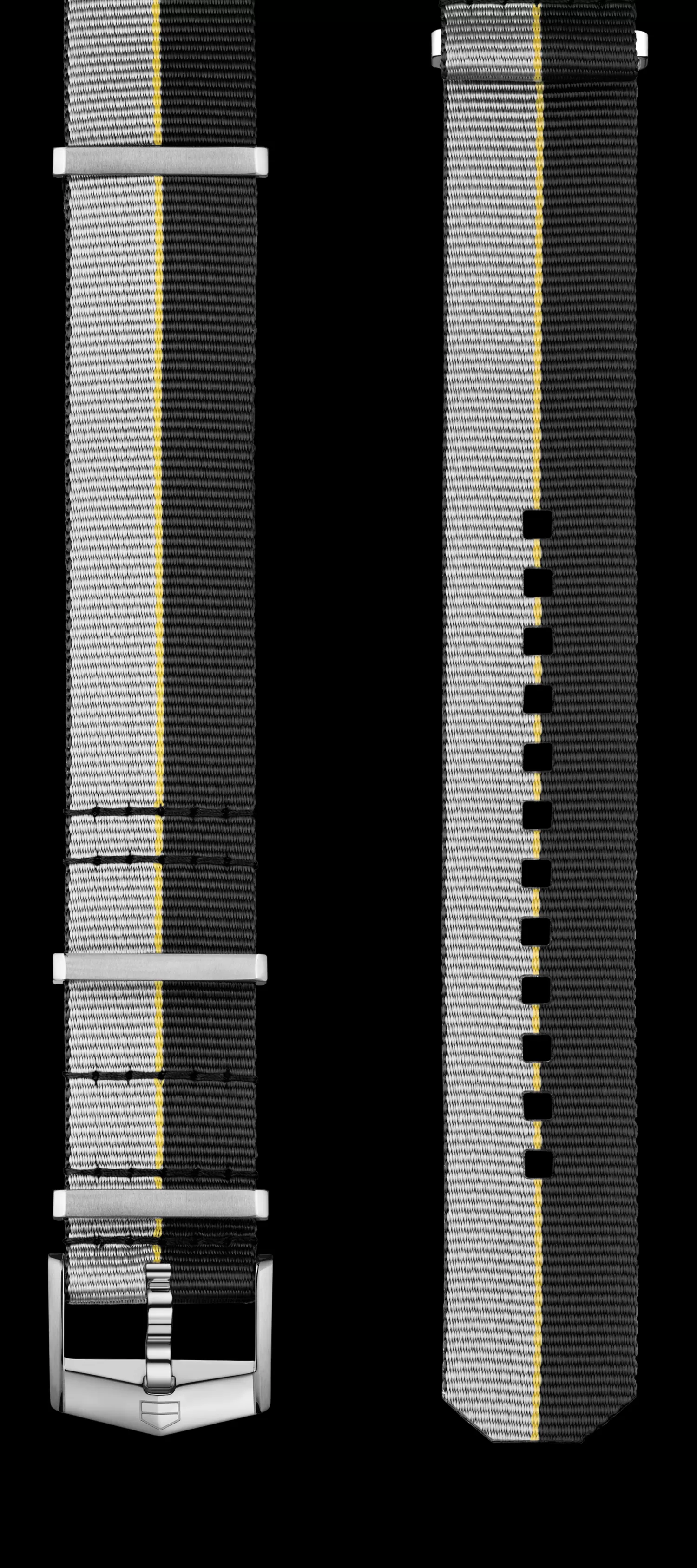 TAG Heuer Accesorios^ Aquaracer 43Mm Black Fabric Strap