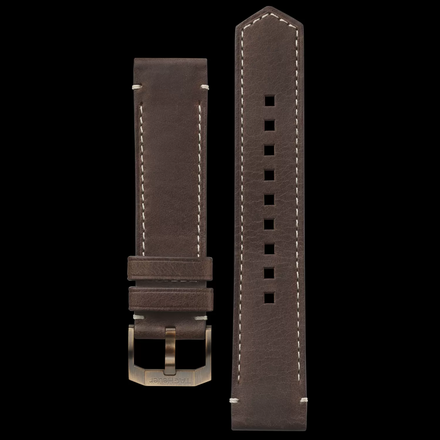 TAG Heuer Accesorios^ Autavia Brown Leather Band